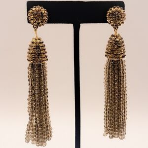 Fabulous Crystal Tassel Dangle Earrings